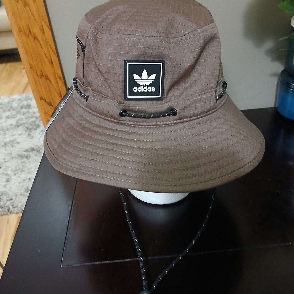Adidas Brown Bucket Hat